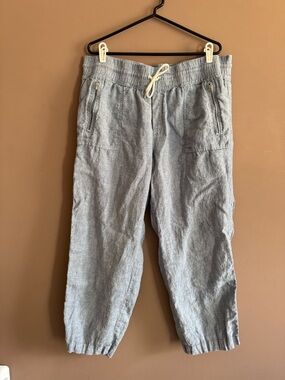Athleta Cabo Linen Wide Leg Pant Size 18